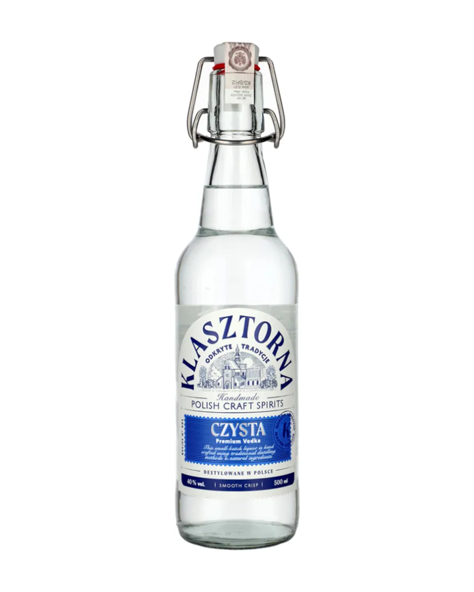 Butelka Wódka Klasztorna Czysta