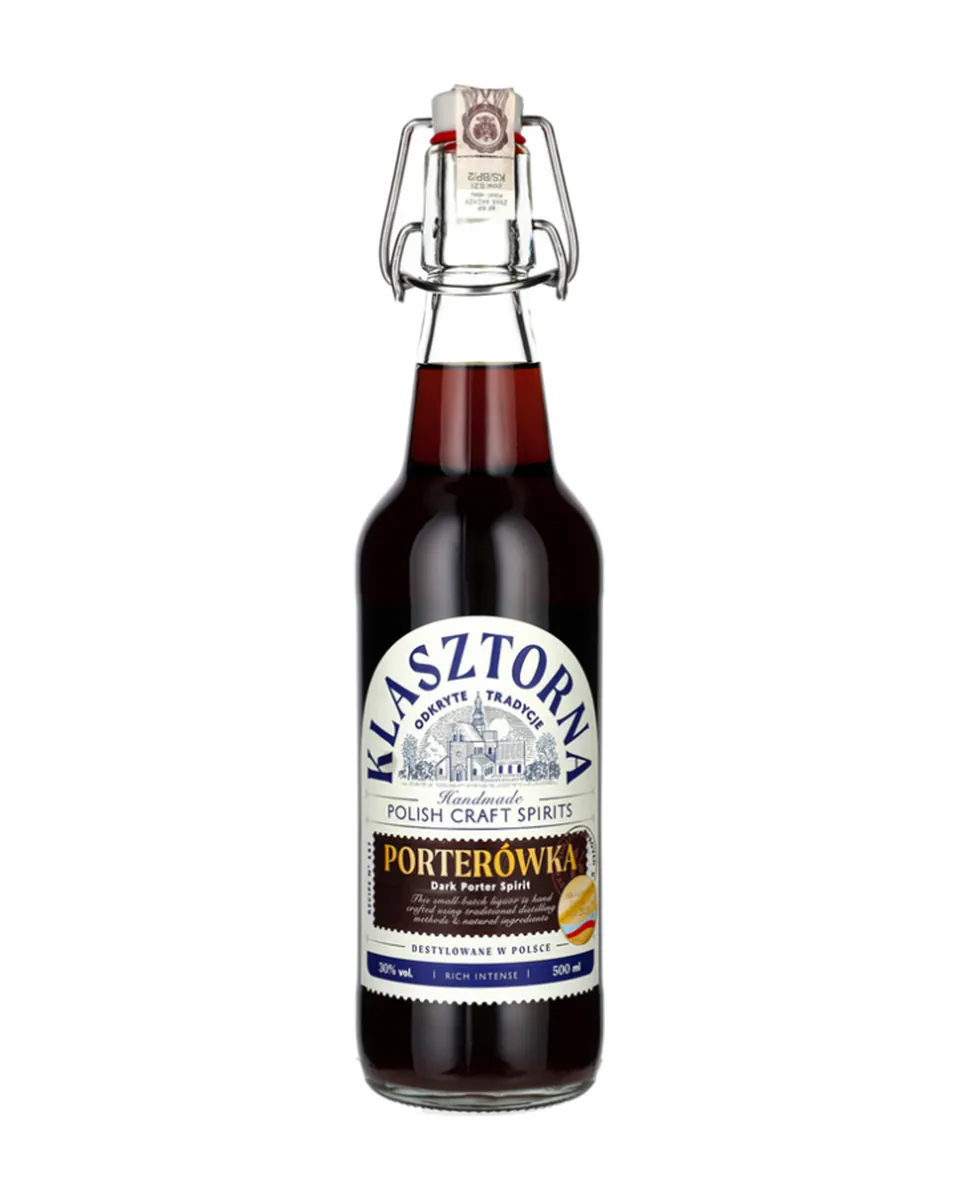 Butelka Wódka Klasztorna Porterówka