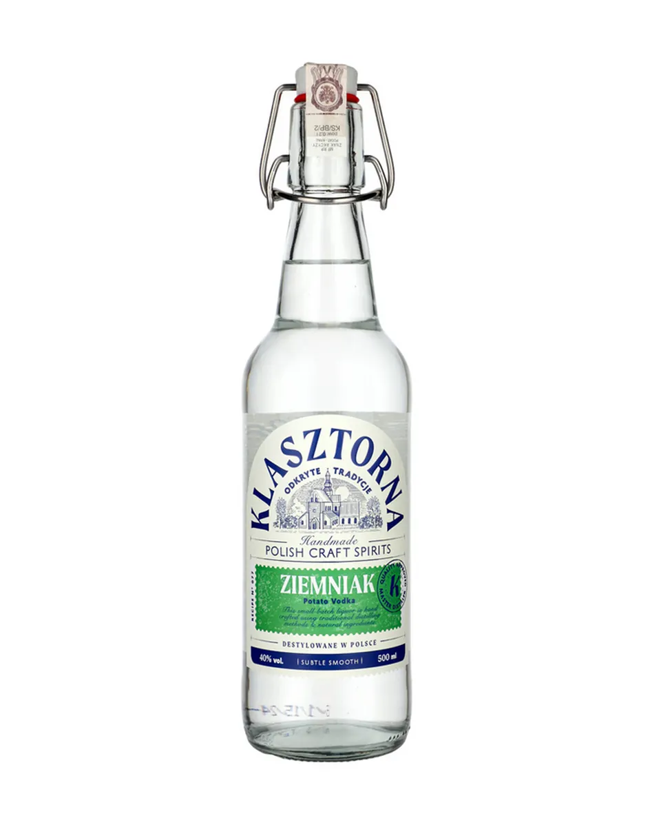 Butelka Wódka Klasztorna Ziemniak