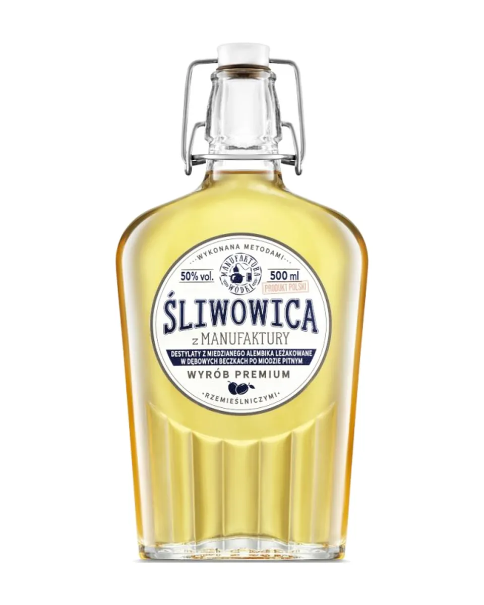 Butelka Wódka Manufakturowa Śliwkowa
