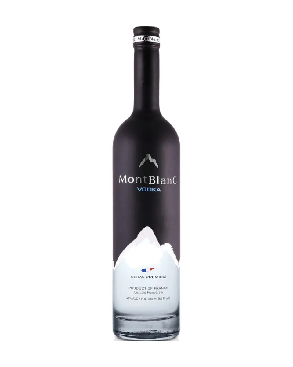 Butelka Wódka Mont Blanc Black