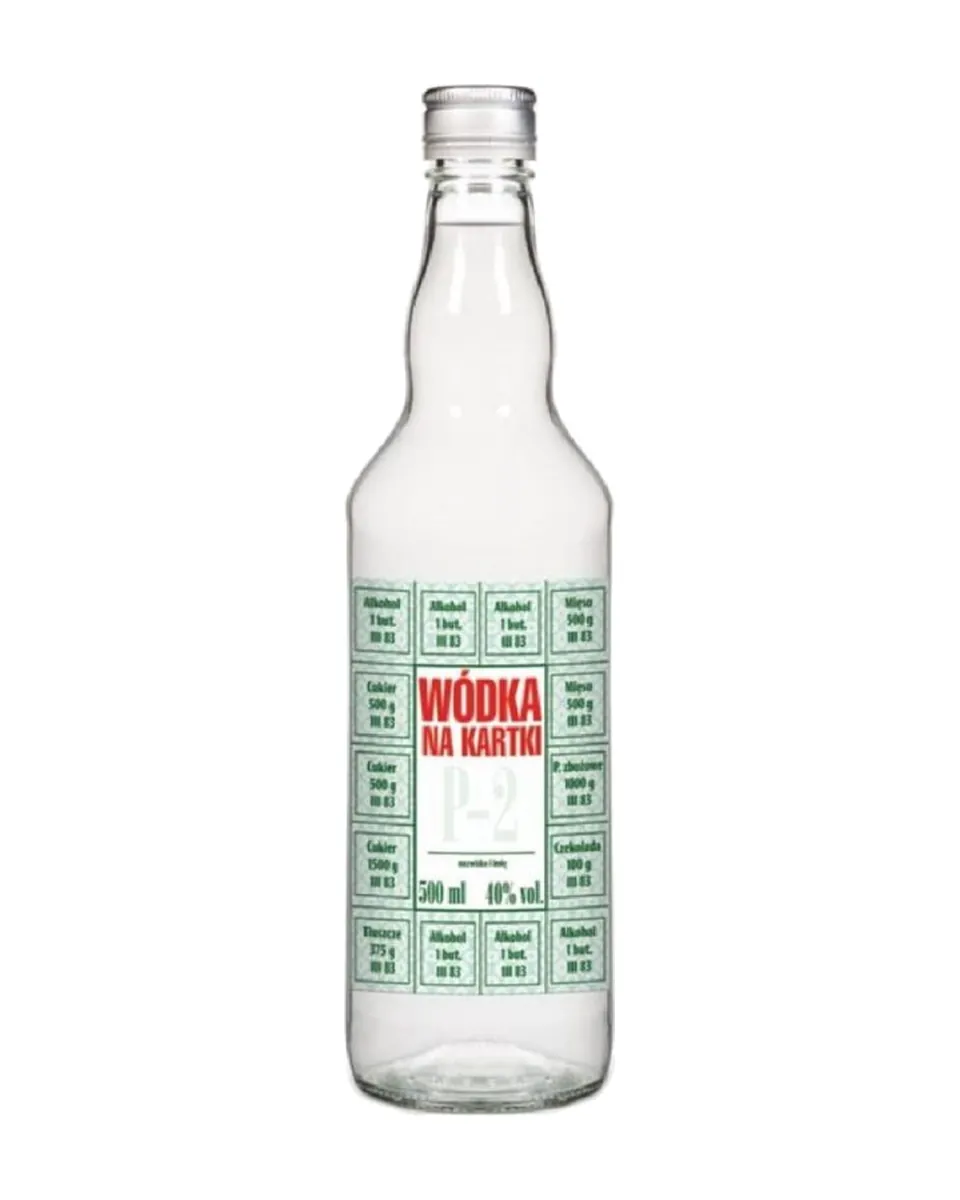 Butelka Wódka Na Kartki
