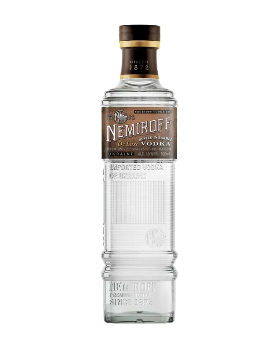 Butelka Wódka Nemiroff De Luxe Rested in Barrel