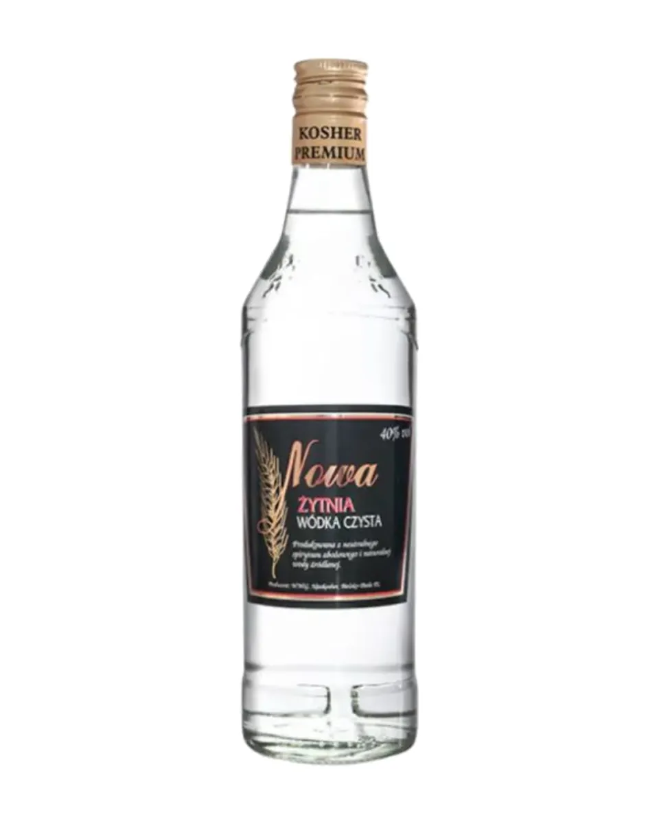 Butelka Wódka Nisskosher Nowa Żytnia Wódka Czysta