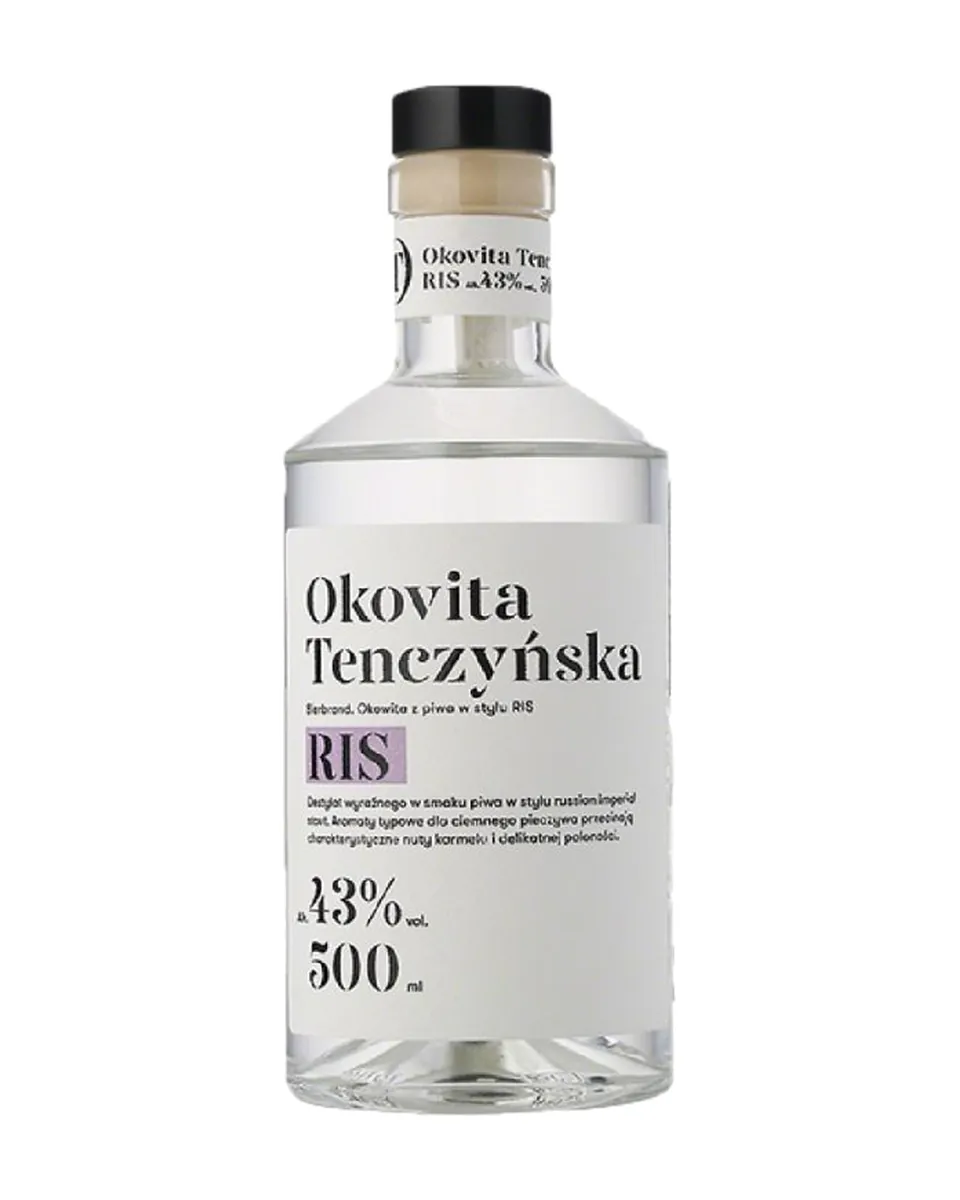 Butelka Wódka Okovita Tenczyńska Bierbrand RIS