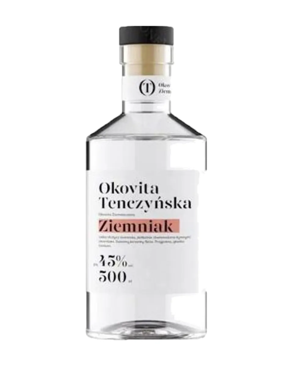 Butelka Wódka Okovita Tenczyńska Ziemniak