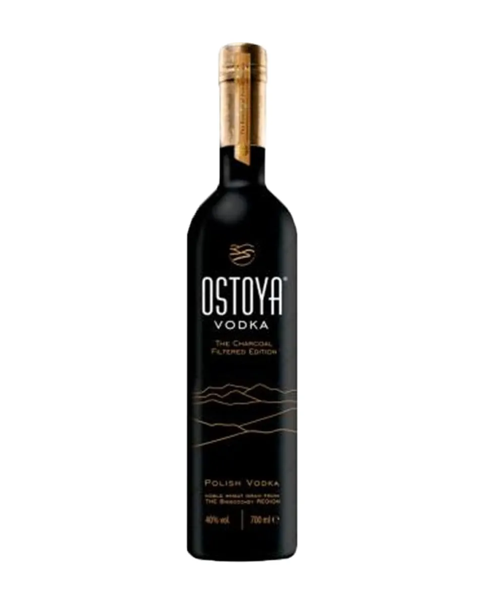 Butelka Wódka Ostoya The Charcoal Filtered Edition