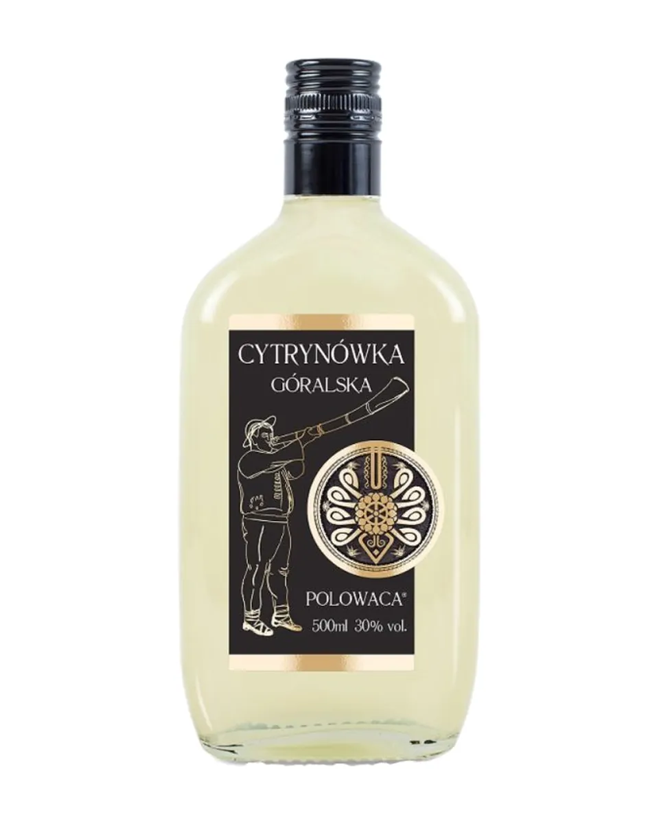 Butelka Wódka Polowaca Cytrynówka Góralska