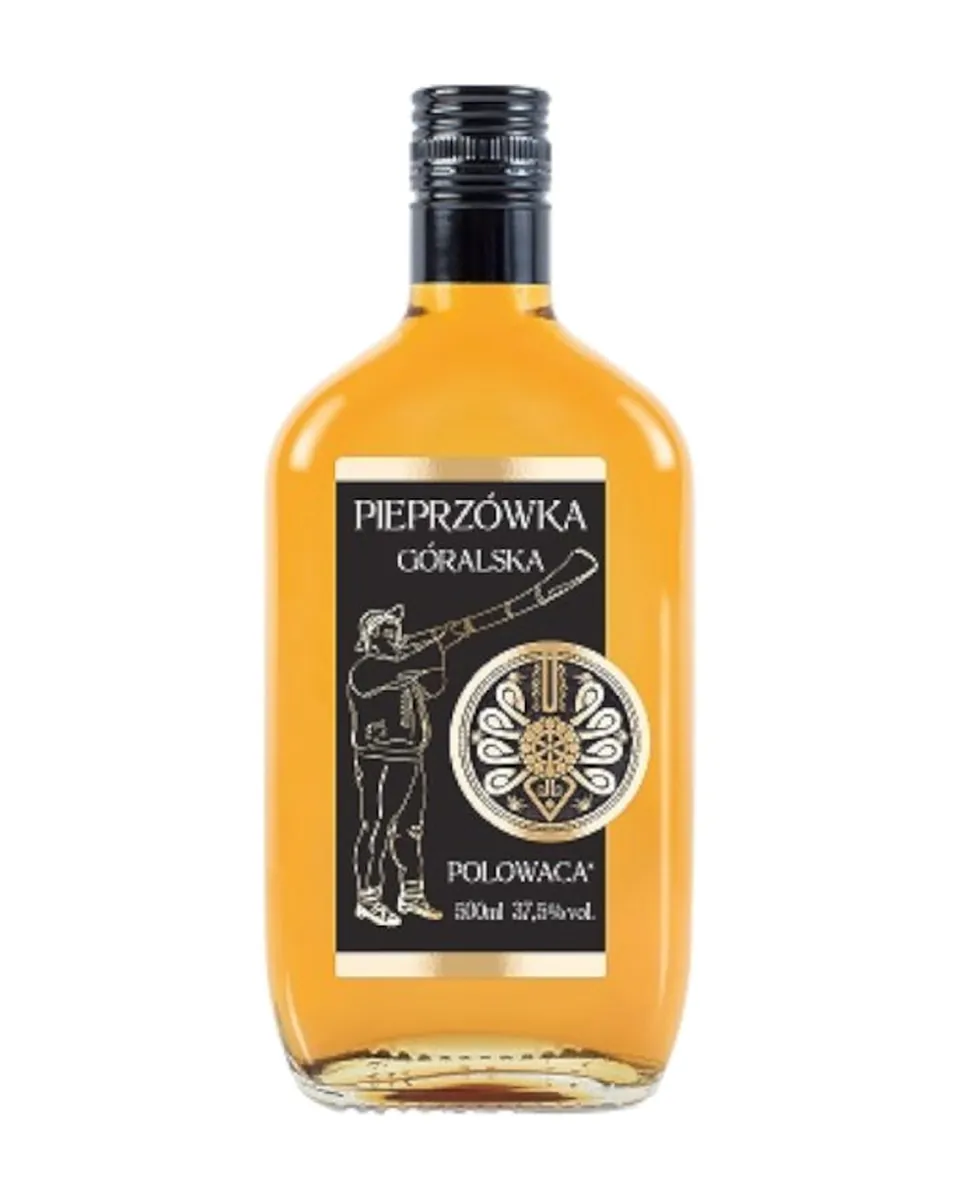Butelka Wódka Polowaca Pieprzówka Góralska