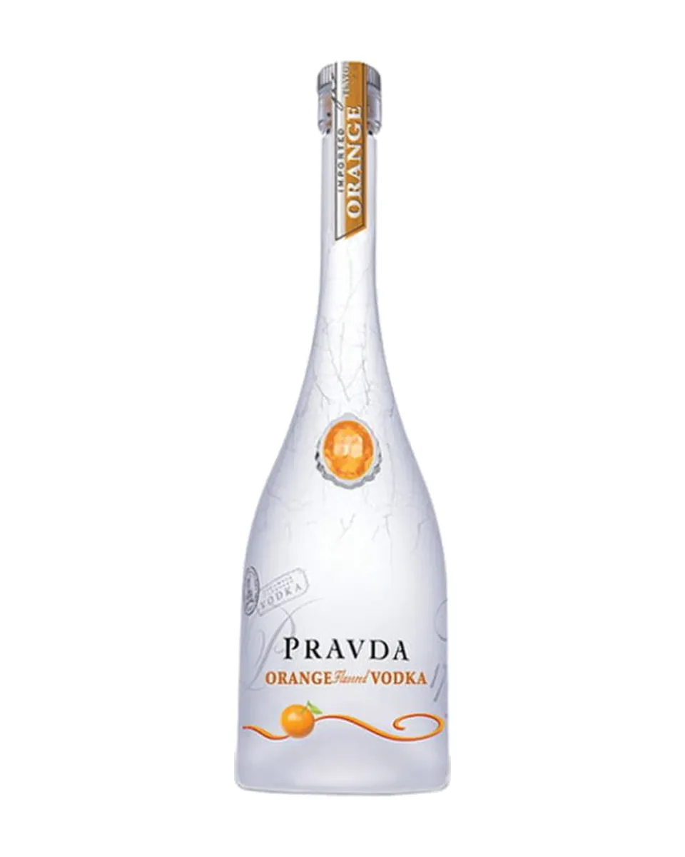 Butelka Wódka Pravda Orange
