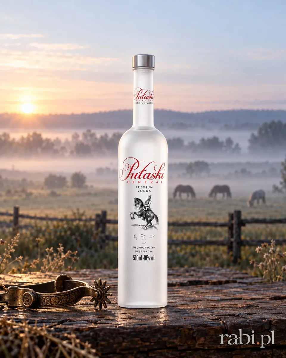 Butelka Wódka Pułaski
