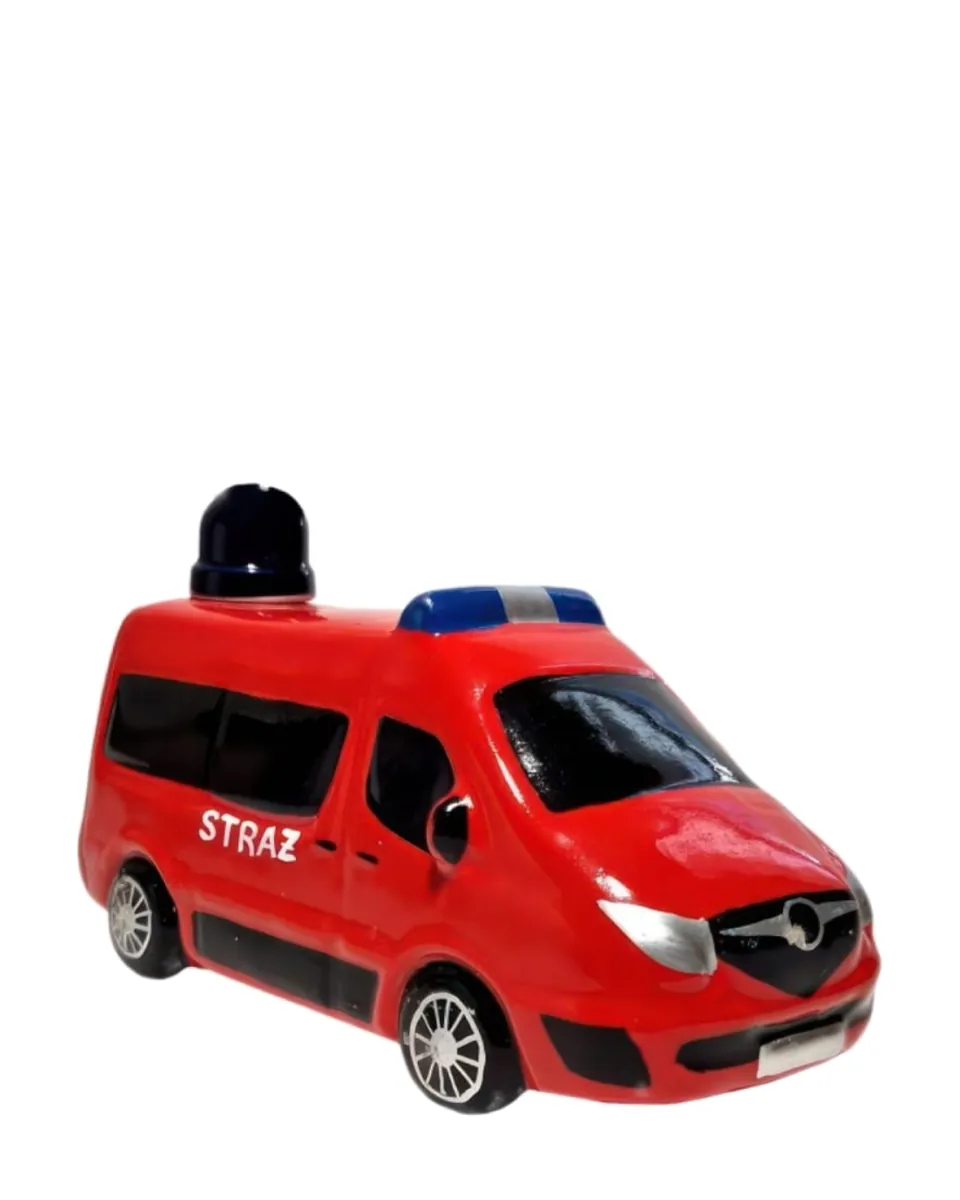 Butelka Wódka Samochód Straż Pożarna