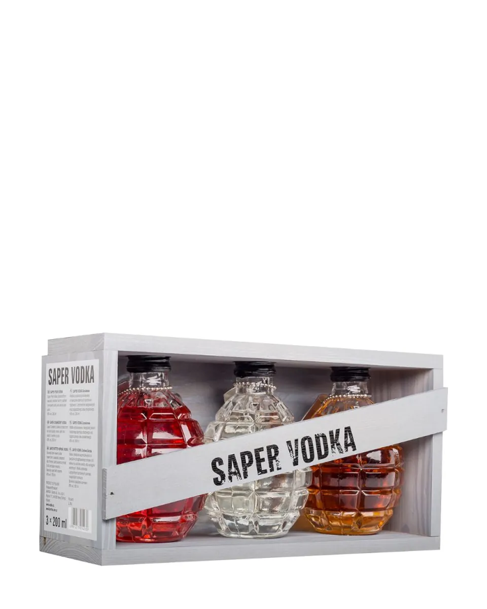 Butelka Wódka Saper