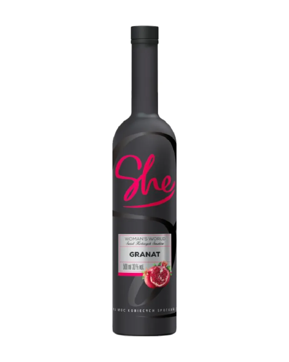 Butelka Wódka She granat