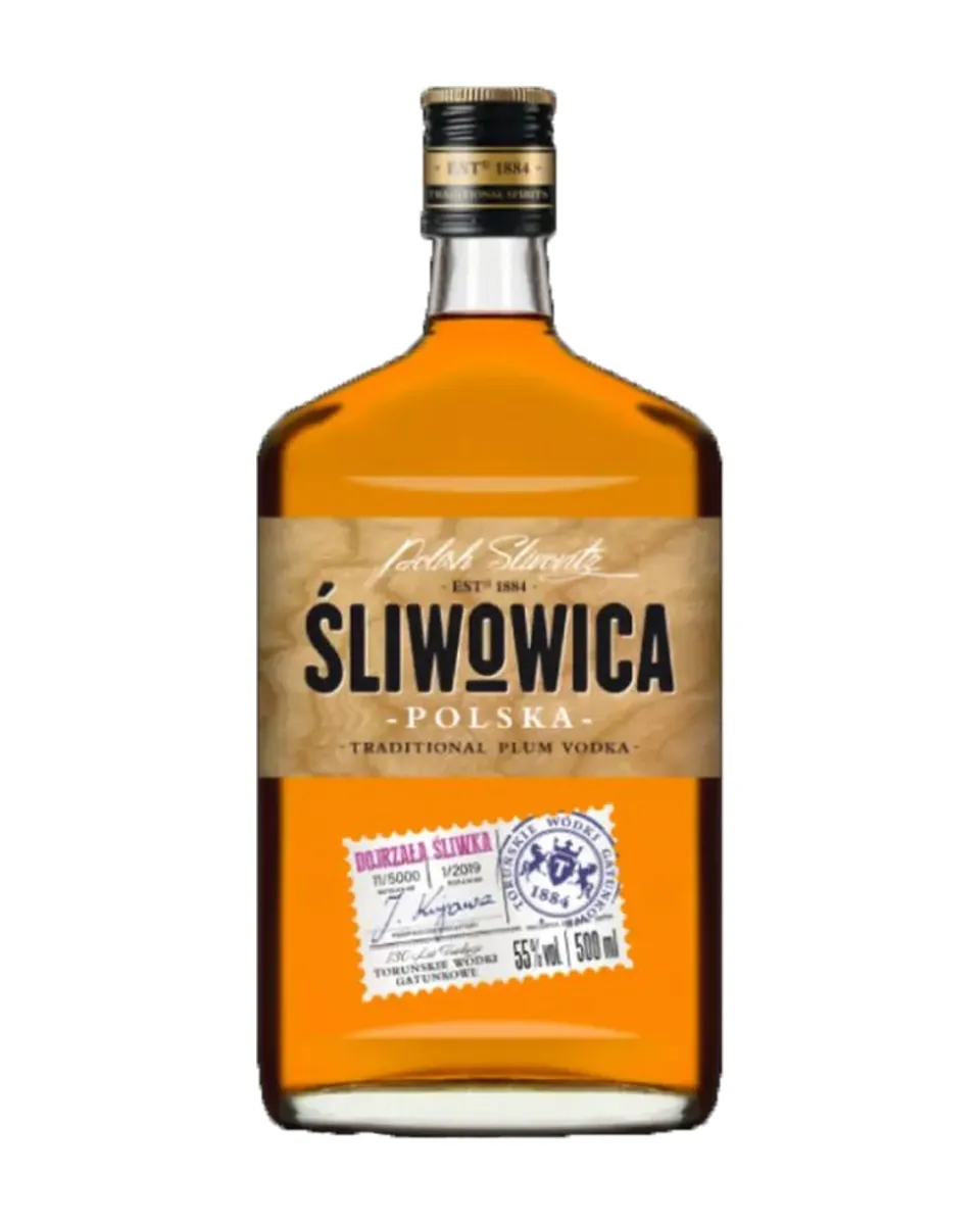 Butelka Wódka Śliwowica Polska Dojrzała Śliwka