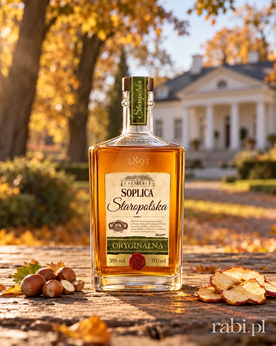 Butelka Wódka Soplica Staropolska Oryginalna / w aranżacji