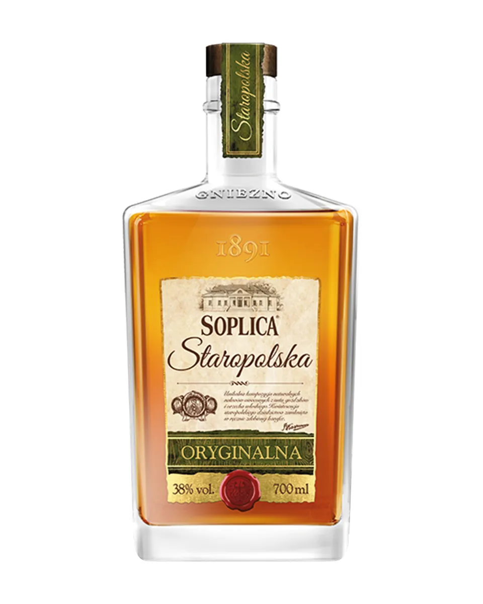 Butelka Wódka Soplica Staropolska Oryginalna /