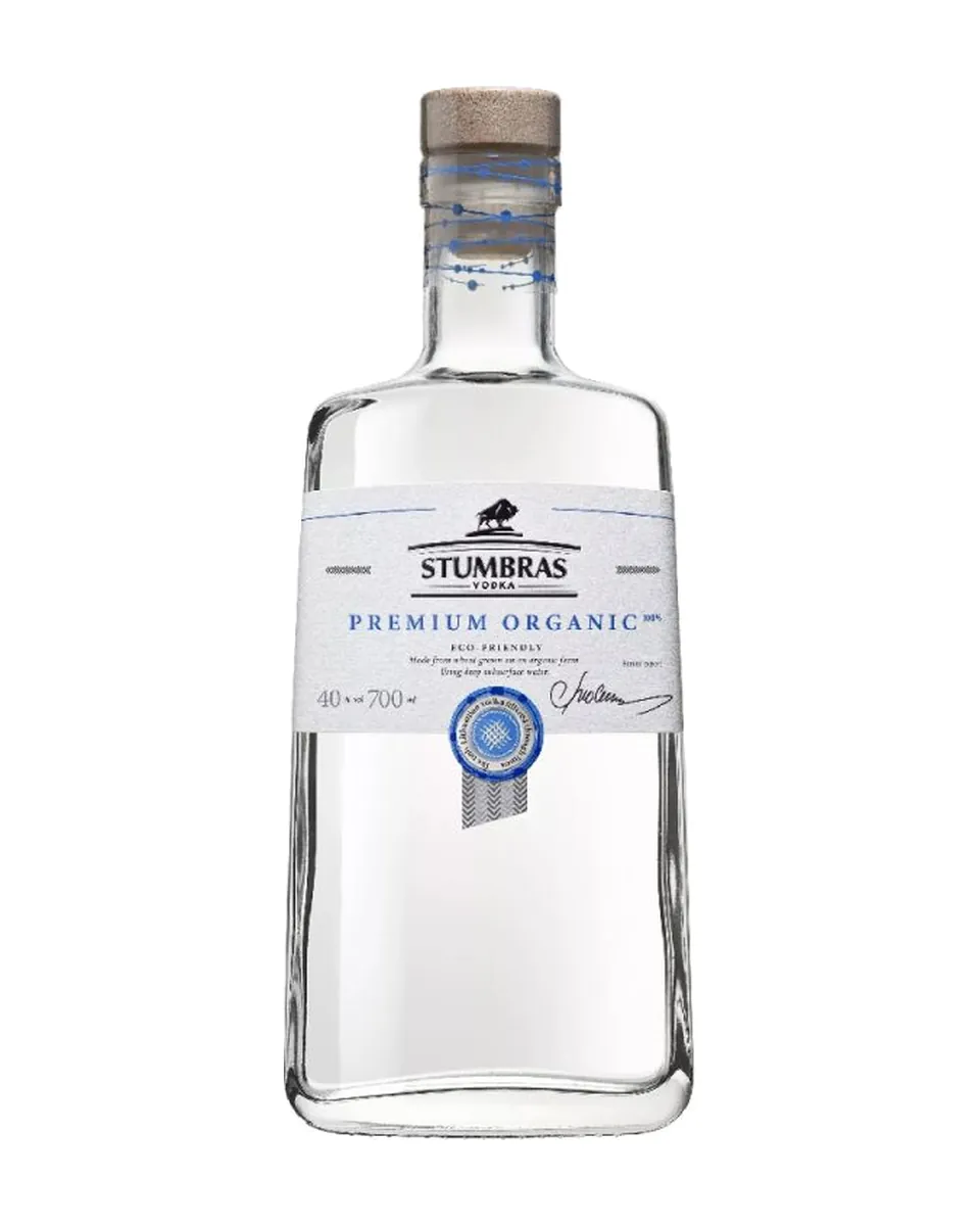 Butelka Wódka Stumbras Premium Organic