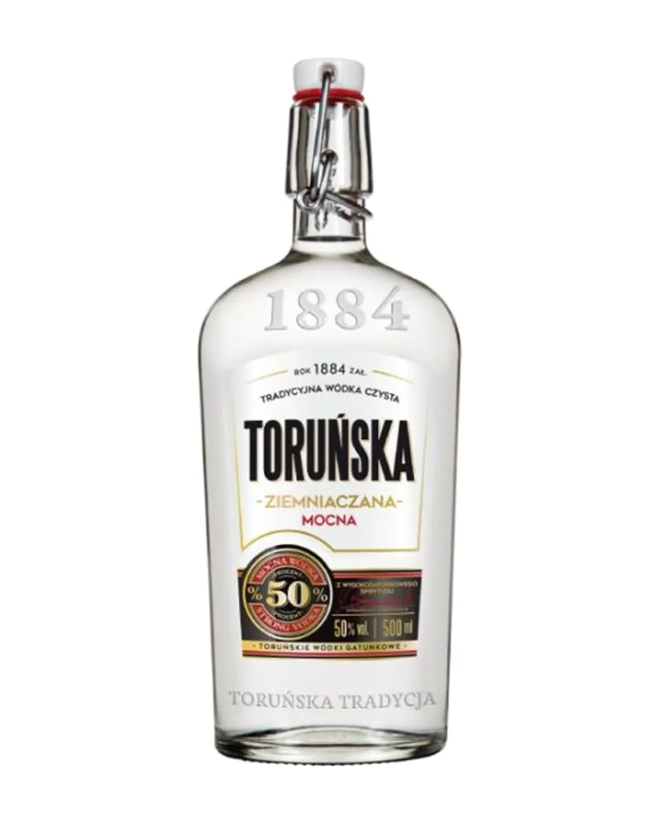 Butelka Wódka Toruńska Ziemniaczana Mocna