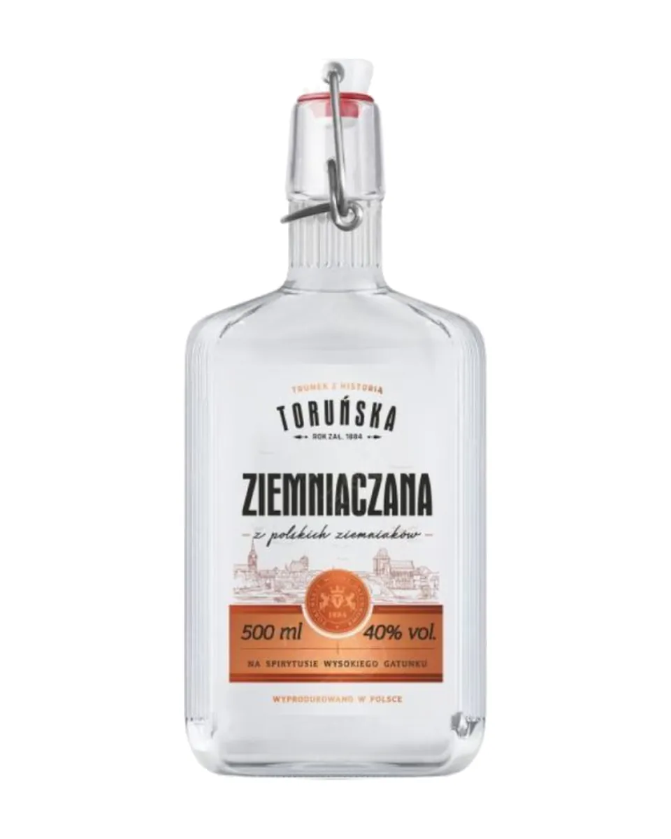 Butelka Wódka Toruńska Ziemniaczana Ryfle