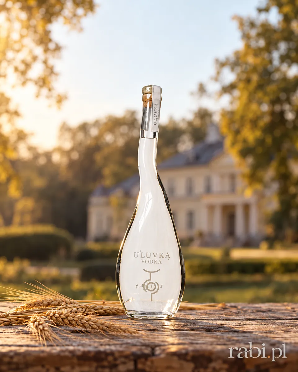 Butelka Wódka U'luvka Magnum w aranżacji