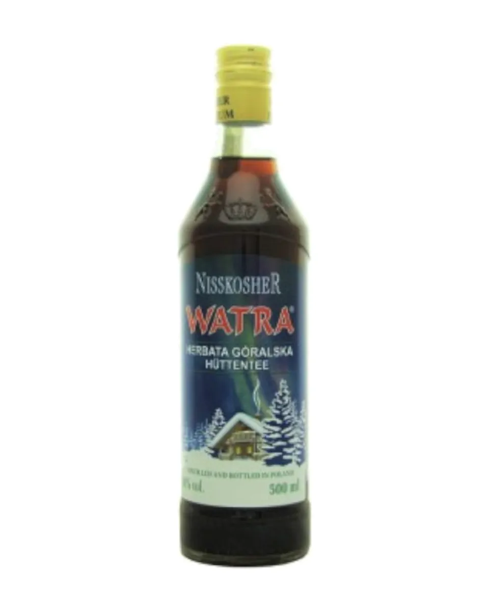 Butelka Wódka Watra Herbata Góralska
