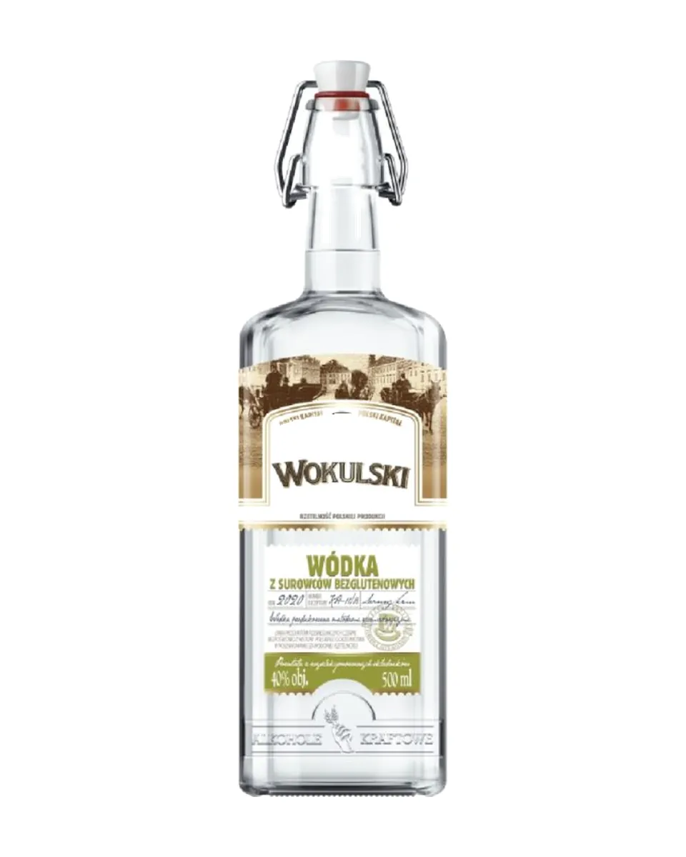Butelka Wódka Wokulski Bezglutenowa