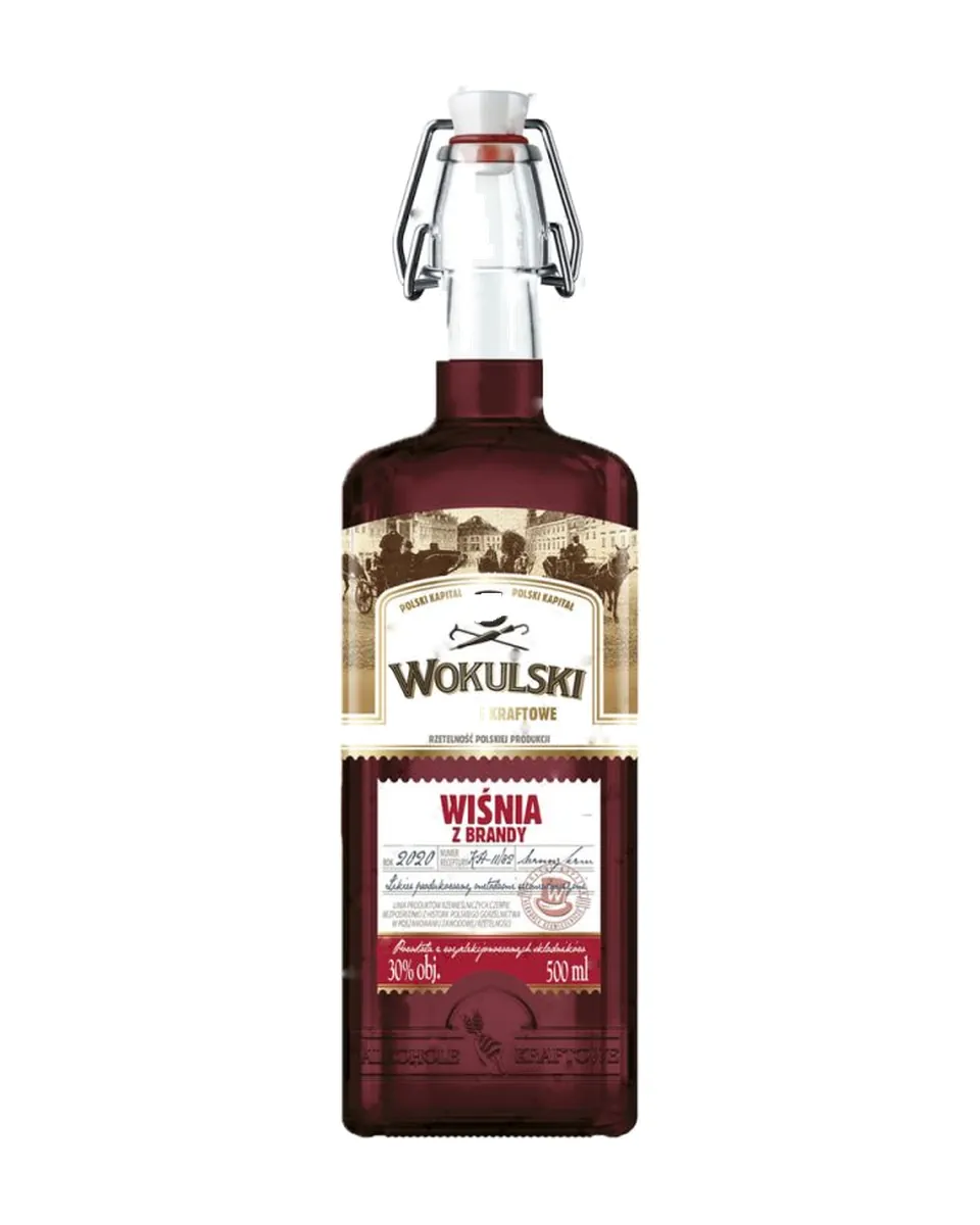 Butelka Wódka Wokulski Wiśnia Z Nuta Brandy