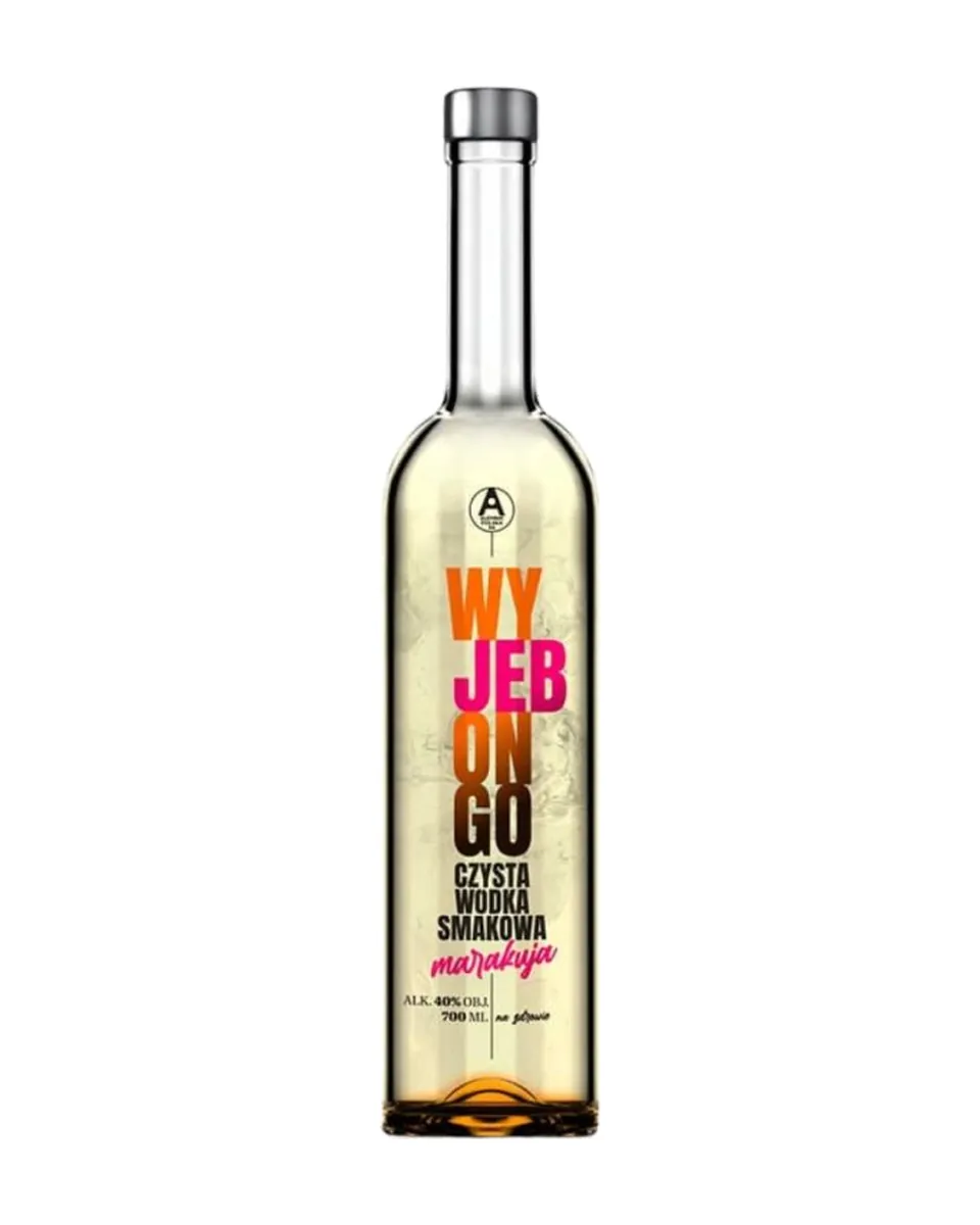 Butelka Wódka Wyjebongo Marakuja