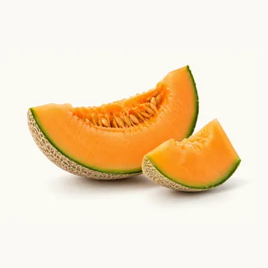 Plastry melona kantalupa - nuta melona w whisky, tequili i rumie